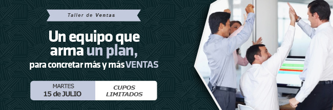 Un equipo que arma un plan, para concretar m&aacute;s y m&aacute;s VENTAS